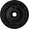 Ekena Millwork Flagstone Ceiling Medallion (Fits Canopies up to 3 7/8"), 30"OD x 3 7/8"ID x 3 1/4"P, Steel Gray CM30FLSGS - alternate 1